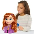 thumbnail image 3 of Disney’S Frozen 2 Anna 7.5-inch Styling Head, 14-Pieces, Officially Licensed Kids Toys for Ages 3 Up, Gifts and Presents, 3 of 6