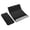 Black, variant on Portable Foldable Nursing Clipboard, Folding Metal Clipboard Pocket Size, Whitecoat Clipboard Nurse Edition Trifold, Occupational Therapy Clipboard for Doctors