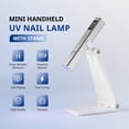 thumbnail image 2 of Lámpara UV inalámbrica AIRSEE para secador de uñas con pantalla LCD, 2 of 7