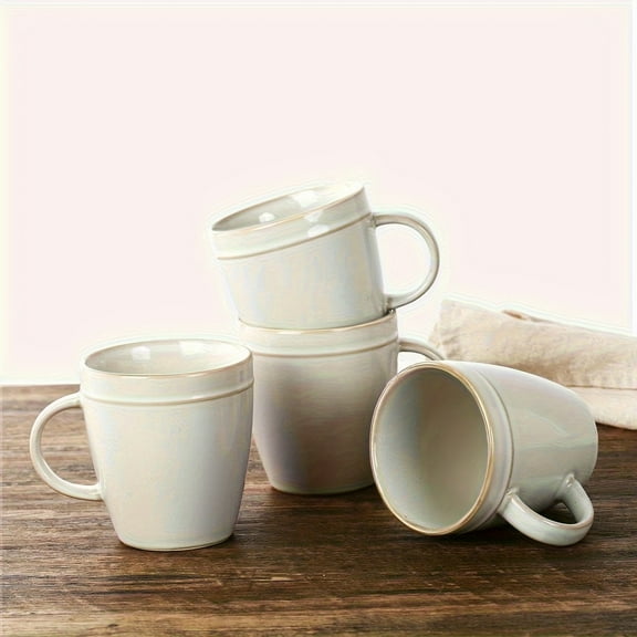 18 oz Large Pottery Coffee Mug,  Big Tea Cup for Office and Home, Dishwasher and Microwave Safe