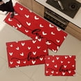 thumbnail image 3 of CCTFS Heart shape on Valentine's Day Kitchen Mat Washable Non-Skid Absorbent Runner Rugs (16''24'') - 1Pc Recommended for Kitchen Sink Front/Floor, Suitable for All Age Groups, 3 of 10