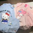 thumbnail image 2 of Hello Kitty 2PCS Pajamas Set for Women Cotton Polyester Short Sleeve, 2 of 9