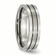 thumbnail image 4 of Titanium 6mm Wedding Band Ring Man  For Dad Mens  For Him, 4 of 10