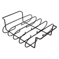 thumbnail image 4 of Non-stick Grill Rib Rack Grill Steaks Racks Stainless Steel Beef Ribs Grill, 4 of 9