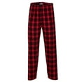 thumbnail image 2 of Boxercraft Mens Harley Flannel Pants, XXS, Red-Black Plaid, 2 of 4