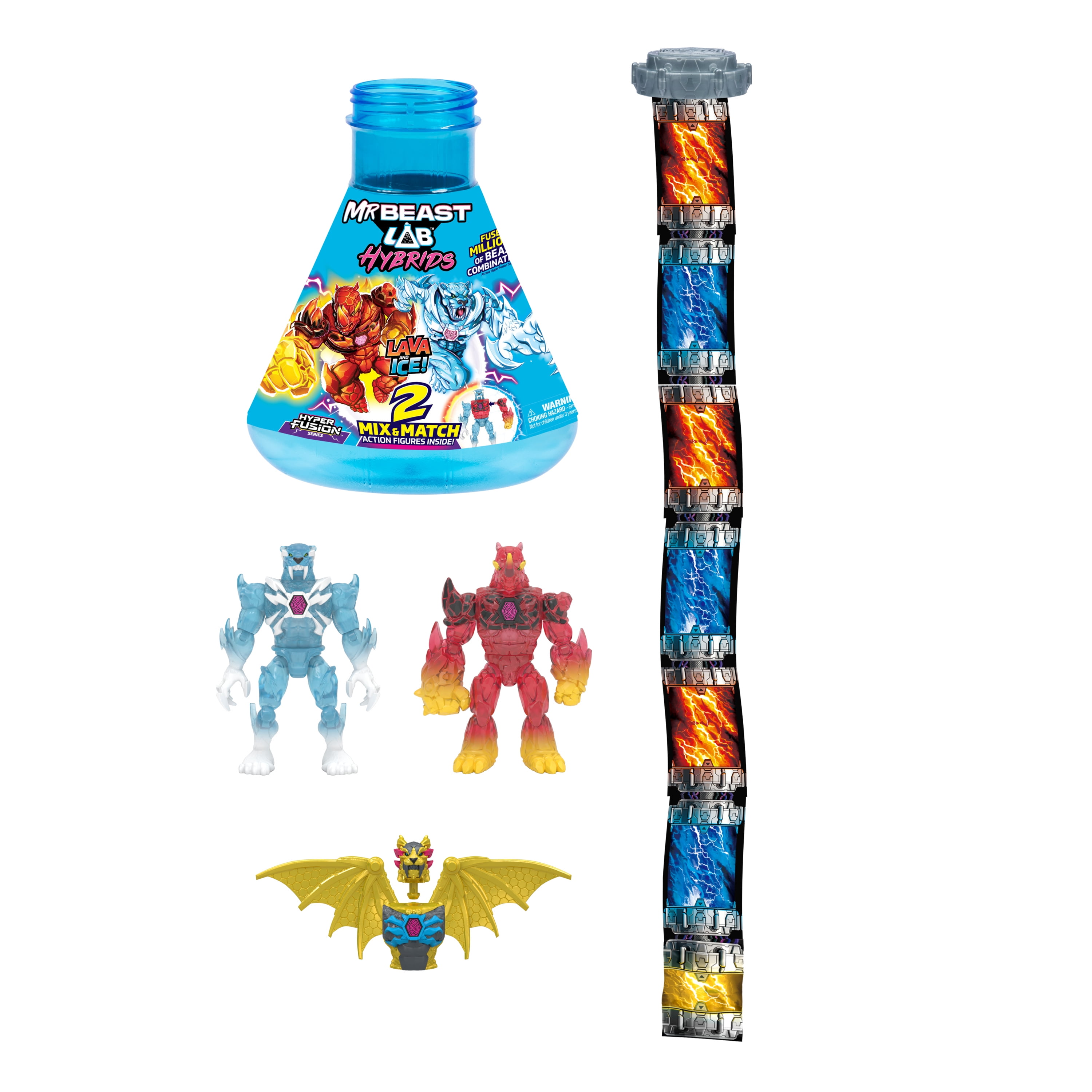 MrBeast Lab Hybrids Lava Ice Multi Pack, Reveal Different