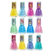 Disney Princess 12 Pack Nail Polish with Toe Spacers