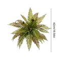 thumbnail image 3 of Artificial Greenery Wall Panel 23.62In Authentic Foliage Detail Long Lasting Fresh Look Safe Gentle Material Build for Indoor Outdoor Home Table Store Hallway Vase Combination Decor, 3 of 6