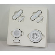 Z-Wave Sensors: Door Window x2, Motion x1, Siren x1 Works W/ Samsung SmartThings Hub