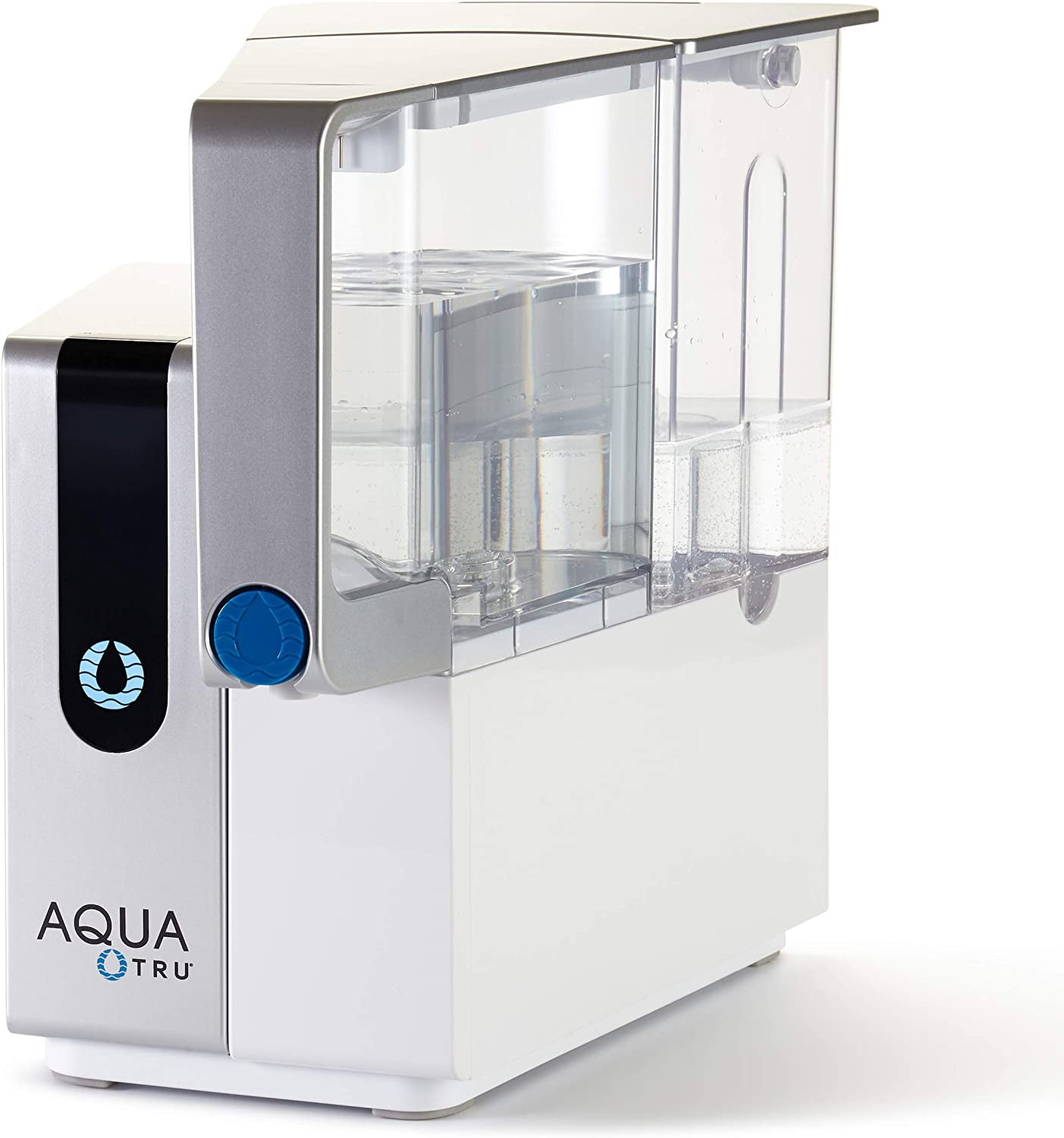 AquaTru Connect Countertop Water Filtration Purification System for PFAS &  Other Contaminants with Exclusive 4-Stage Ultra Reverse Osmosis Technology