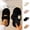 Black, variant on SBYOJLPB Solid Color Slipper for Women Winter Home Indoor Casual Slippers