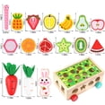 thumbnail image 4 of Juguete educativo Montessori de madera KMTJT para niños de 1 a 3 años, 4 of 8