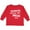 Red, variant on Inktastic Lacrosse Teamwork Boys or Girls Long Sleeve Toddler T-Shirt