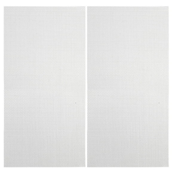 QIFULL 2Pcs Car Bumper Welding Repair Kit Sturdy Stainless Steel Mesh for Vent and Plastic Hole Fix