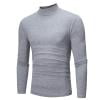 thumbnail image 7 of guisaled Men Mock Turtleneck Shirts Slim Fit Long Sleeve Thermal Shirt Solid Color Basic Lightweight Soft Cozy Cotton Tops Casual Pullover Clothing, 7 of 7