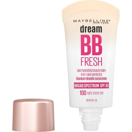 Maybelline Dream Fresh 8 in 1 Skin Perfector BB Cream, Light, 1 fl oz