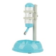thumbnail image 1 of Comedero ajustable para perros, dispensador de comida y bebida, para gatos y perros, color azul, 1 of 14