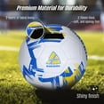 thumbnail image 6 of (6 pack) Vizari Club Soccer Ball for Youth & Adults | Sizes Mini, 3, 4, 5 | Perfect for Training & Matches - MADRID, 3, 6 of 7