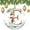 pattern-6, variant on Ornament Letter C with Snowman Winter Flowers Double-Sided Printed 3" Ceramic Christmas Ornament Initial Letter Monogrammed Ceramic Elegant Hanging Christmas Tree Decorations