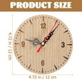 thumbnail image 2 of OUNONA Waterproof Clock Outdoor Wall Clocks Large Round Silent for Office 1Pcs, 2 of 8
