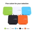 thumbnail image 3 of Herwey Portable Alarm Clock,Portable Foldable Tabletop Travel Digital Alarm Clock with Temperature Calendar Date Week, Mini Digital Alarm Clock, 3 of 8