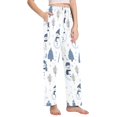thumbnail image 2 of FORMRS Women's Pajama Pants with Pockets Soft Comfy Loungewear Sleep Bottom, Sizes S-2XL, Cartoon Snowmen, 2 of 8