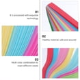 thumbnail image 3 of RENACLIPY 1500Pcs Foldable Star Paper Strips Assorted Colors for Origami and Star Making Supplies, 3 of 8