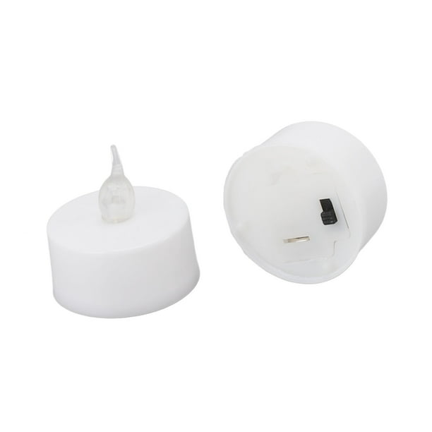 Velas cónicas sin llama, velas LED de 4 piezas Velas cónicas LED Luz de vela LED Valor inmejorable