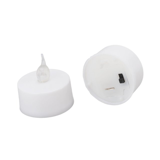 Velas cónicas sin llama, velas LED de 4 piezas Velas cónicas LED Luz de vela LED Valor inmejorable