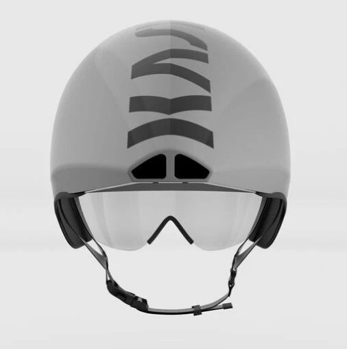 Kask MISTRAL Bike Helmet, White /Silver, Large