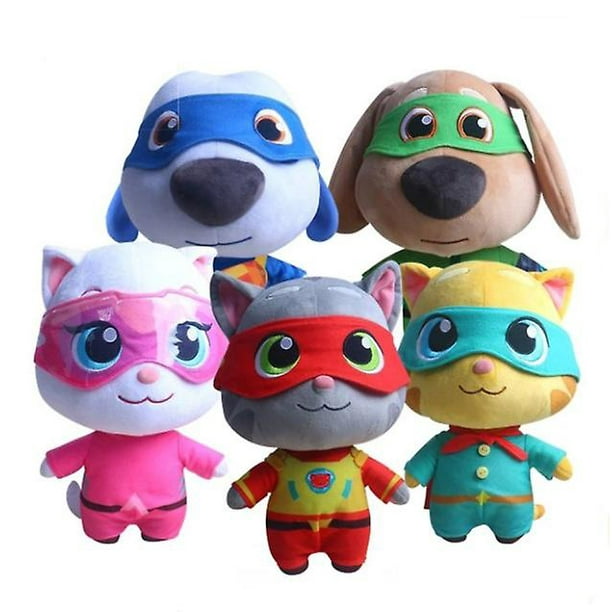 Clover 28cm Talking Tom Cat Hero Doll Series Cute Cartoon Creative