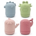 thumbnail image 1 of Juguetes de baño PandaEar de silicona para bebés de 0 a 6 a 12 meses para niños pequeños, 1 of 9