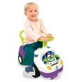 thumbnail image 2 of Kiddieland Plays Music Unisex Kid Push & Pedal Ride-On, Purple White, 22.50 x 10.25 x 14 Inches, 2 of 4