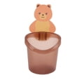 thumbnail image 2 of Storage Bear Toothbrush Storage Cup Holder Wall Mounted Comb Storage Rack Bathroom Storage Box, 2 of 8