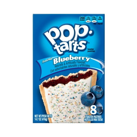 UPC 038000310102 product image for Pop-Tarts Frosted Blueberry Breakfast Toaster Pastries  14.7 oz  8 Count | upcitemdb.com