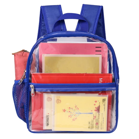 Mochila USPECLARE Clear Stadium Approved 30x15x30 cm Azul