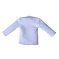 thumbnail image 4 of Camisas de manga larga a escala 1/12 para muñeca delgada, top básico informal, disfraz para muñeca de 6 pulgadas blanco, 4 of 9