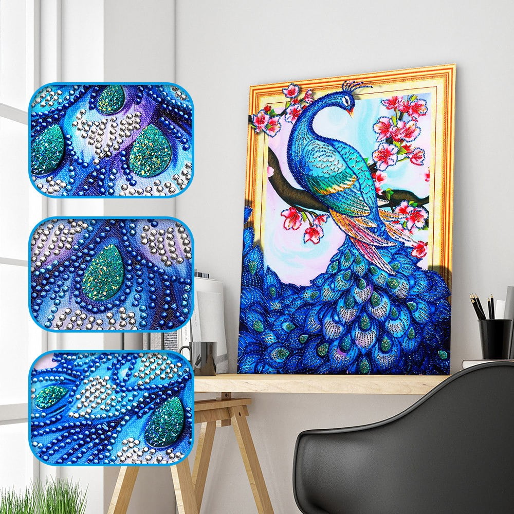 Special Shaped Diamond Painting DIY 5D Partial Drill Cross Stitch Kits