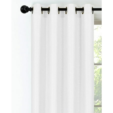 Hotel Room Darkening Grommet Top Textured Curtain Panel White Hotel Room Darkening Grommet Top Textured Curtain Panel White