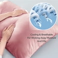 thumbnail image 3 of Set de 2 fundas de almohada BEDELITE de bambú rayón, tamaño estándar, 3 of 7