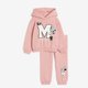 thumbnail image 1 of Sudadera con capucha de Minnie Daisy para niños, de Color liso pantalones de chándal, ropa deportiva informal, 2 piezas, 1 of 3