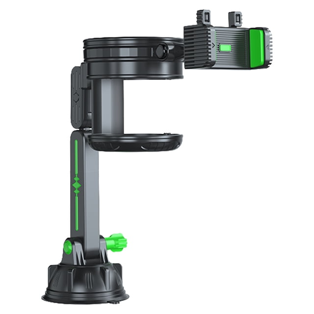 Suction Up Cup Supporter Ajustable Topicador Succión Sin Deslizamiento (largo) Verde