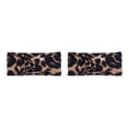 thumbnail image 2 of Diadema de ganchillo Minnieouse Banda para la cabeza deportiva Estampado de leopardo 3 2piezas, 2 of 6