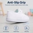 thumbnail image 4 of Girls White Shoes Canvas Comfortable Causal Sneakers for Boys Toddler Kids, 4 of 7