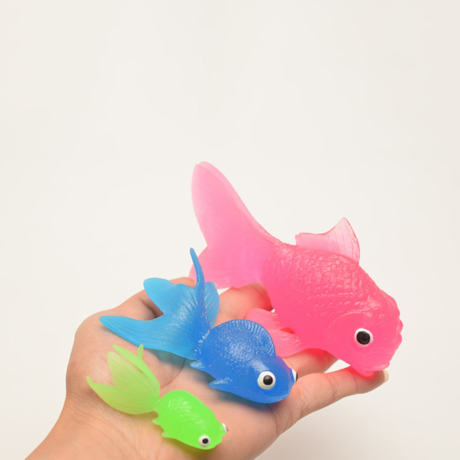 New 1/5pcs Mini Fish Model Miniature Model Fish Carp Simulation Animal Kids  Toys DIY Decorative Goldfish Figurines Home Decor - AliExpress
