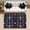 Multicolour 1, variant on CURLYOOT Snowflake Area Rug 3x5 Ft Rugs for Entryway Entrance Kitchen, Washable Non Slip Ethnic Vintage Indoor Floor Carpet for Bedroom Living Room