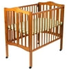 Delta - Fold-a-Way Portable Crib, Walnut