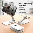 thumbnail image 2 of 360° rotating bracket desktop bracket folding portable mobile phone tablet universal, 2 of 5