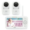 VTech 2 Camera 5" Digital Video Baby Monitoring Camera with Pan and Tilt