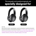 thumbnail image 2 of Almohadillas de repuesto para auriculares Bose QC35/QC35 II, 2 of 8